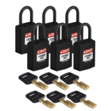 Brady CPT-BLK-25PL-KA6PK