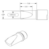 TestEquity: Metcal CVC-6UG4335S Soldering Tip/Cartridge, U-Groove ...