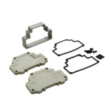 Bud Industries DMX-4776-G
