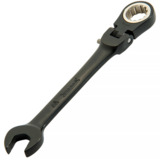 Proto JSCV18F Combination Wrench, Locking Flex-Head Ratchet, Black