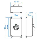 Altech KER4125UL Y/R