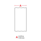 Brady M4C-375-595-WT-BK