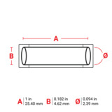Brady M6-094-1-342-OR