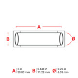 Brady M6-250-2-342-WT-R