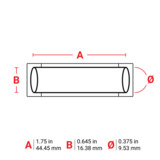 Brady M6-375-175-342-WT