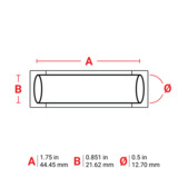 Brady M6-500-175-342-GR