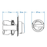 Altech OKA/KU4P LK10 Y/R
