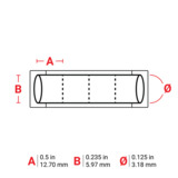 Brady PS-125-2-WT-S-4